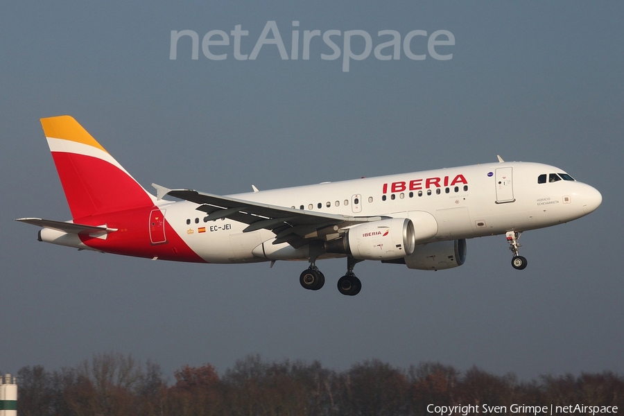 Iberia Airbus A319-111 (EC-JEI) | Photo 219365