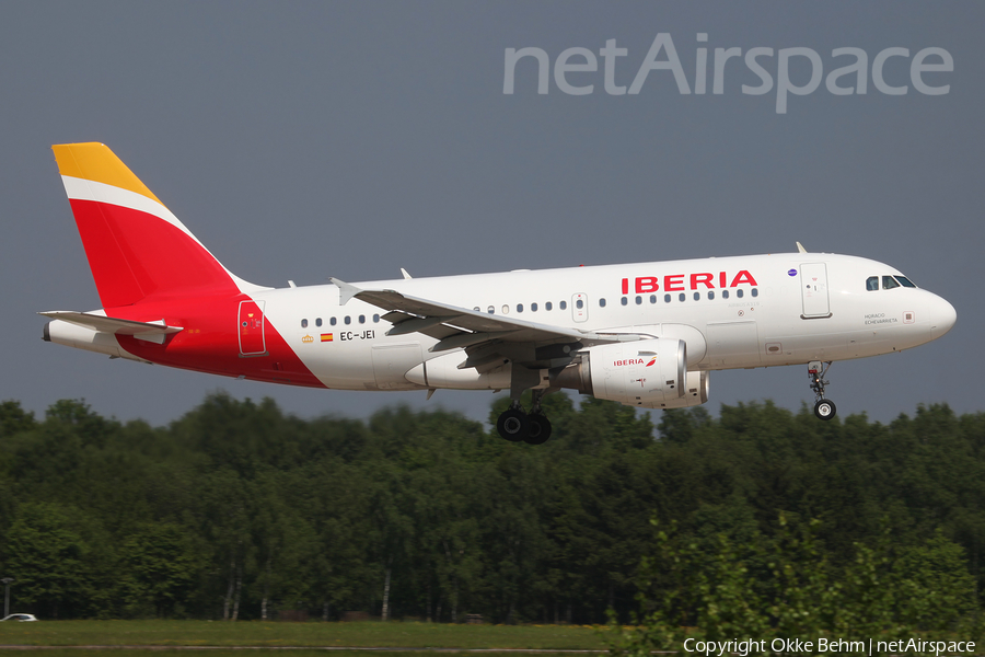 Iberia Airbus A319-111 (EC-JEI) | Photo 243719