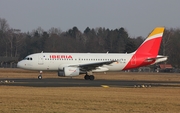 Iberia Airbus A319-111 (EC-JEI) at  Hamburg - Fuhlsbuettel (Helmut Schmidt), Germany