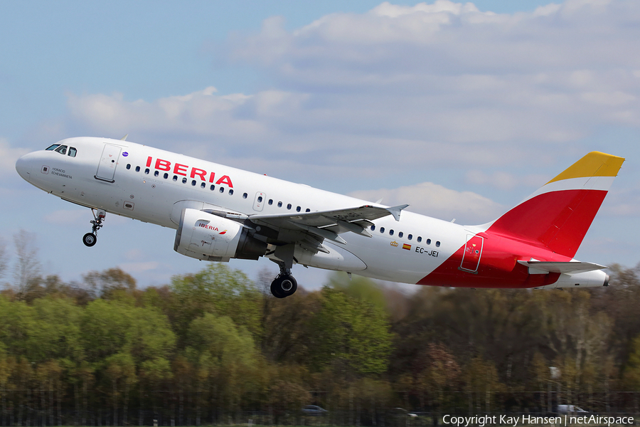 Iberia Airbus A319-111 (EC-JEI) | Photo 311233
