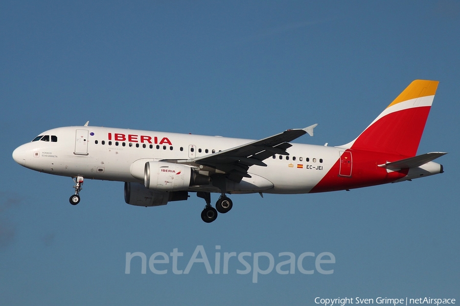 Iberia Airbus A319-111 (EC-JEI) | Photo 322745