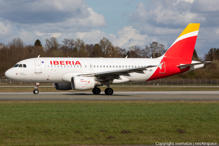 Iberia Airbus A319-111 (EC-JEI) | Photo 503021