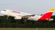 Iberia Airbus A319-111 (EC-JEI) at  Hamburg - Fuhlsbuettel (Helmut Schmidt), Germany