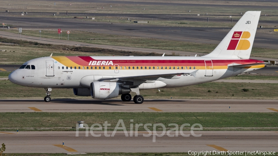 Iberia Airbus A319-111 (EC-JEI) | Photo 233343