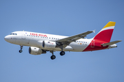 Iberia Airbus A319-111 (EC-JEI) at  Madrid - Barajas, Spain