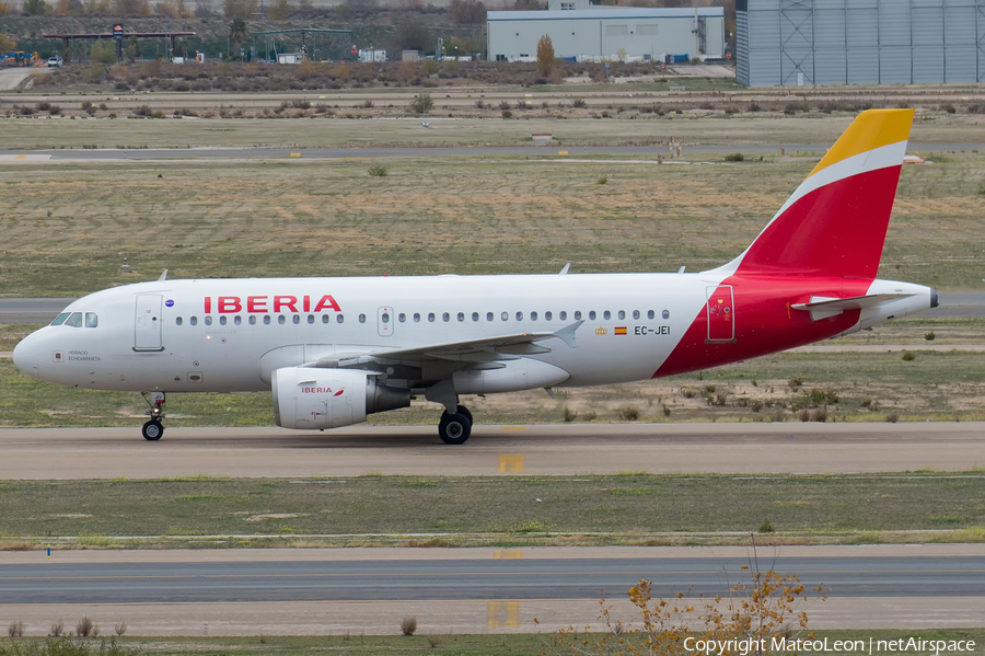 Iberia Airbus A319-111 (EC-JEI) | Photo 362239
