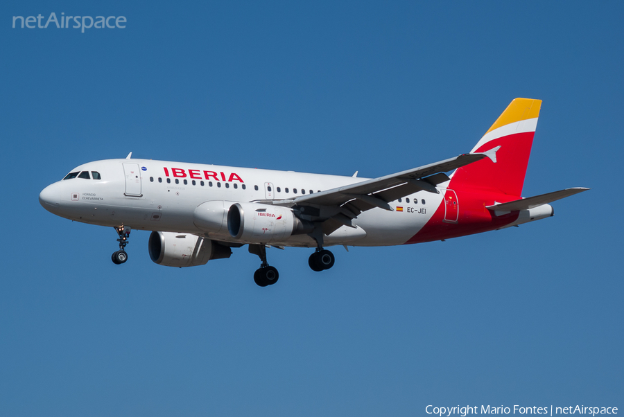Iberia Airbus A319-111 (EC-JEI) | Photo 544448