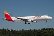 Iberia Airbus A321-211 (EC-JEJ) at  Hamburg - Fuhlsbuettel (Helmut Schmidt), Germany