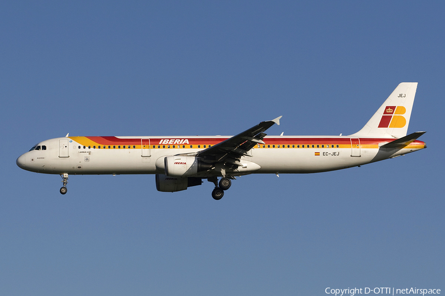 Iberia Airbus A321-211 (EC-JEJ) | Photo 278626