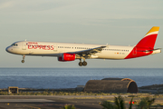 Iberia Express Airbus A321-211 (EC-JEJ) at  Gran Canaria, Spain