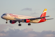 Iberia Express Airbus A321-211 (EC-JEJ) at  Gran Canaria, Spain