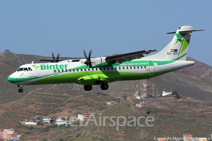 Binter Canarias ATR 72-500 (EC-JEV) | Photo 131686