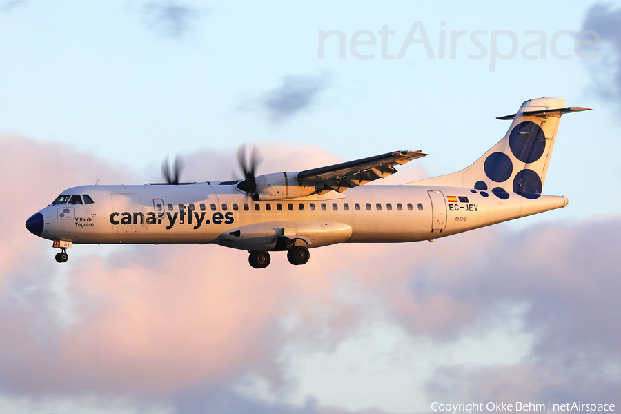 Canaryfly ATR 72-500 (EC-JEV) | Photo 364129