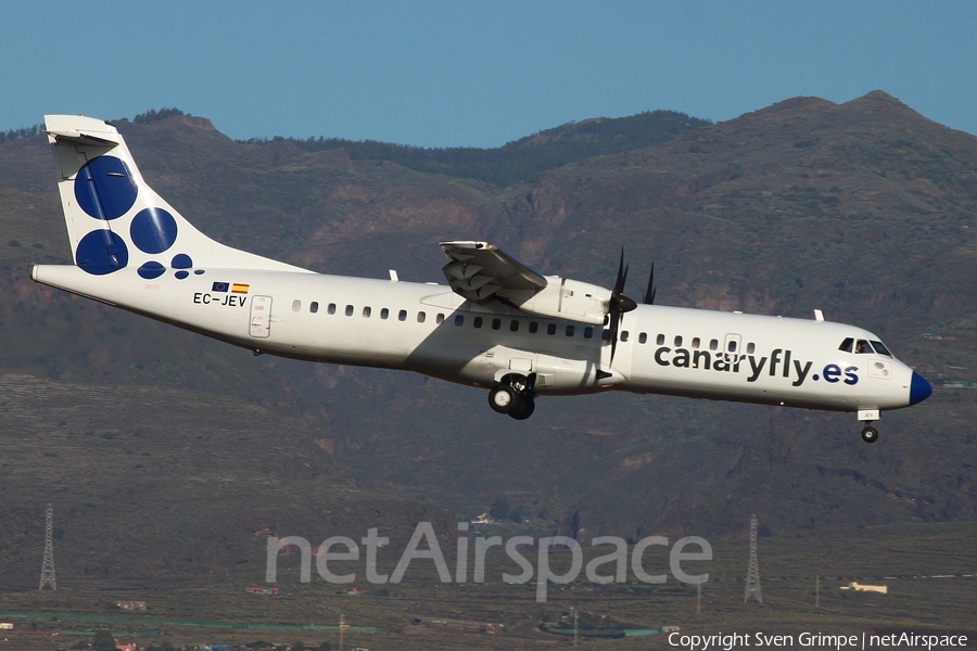 Canaryfly ATR 72-500 (EC-JEV) | Photo 316086