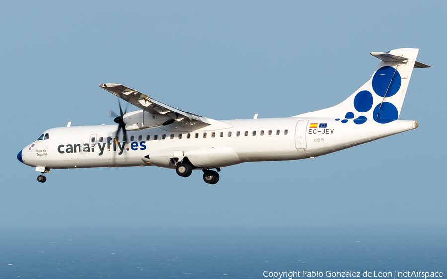Canaryfly ATR 72-500 (EC-JEV) | Photo 339876