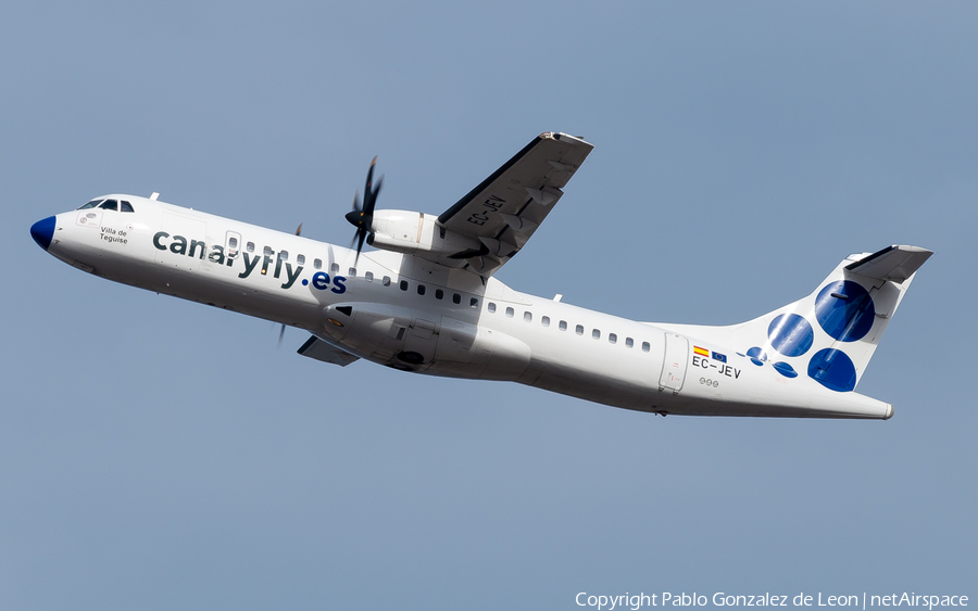 Canaryfly ATR 72-500 (EC-JEV) | Photo 339889