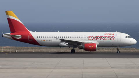 Iberia Express Airbus A320-214 (EC-JFH) at  Tenerife Sur - Reina Sofia, Spain