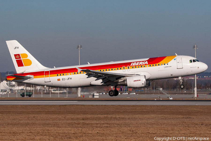 Iberia Airbus A320-214 (EC-JFH) | Photo 237414