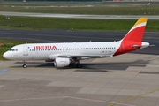 Iberia Airbus A320-214 (EC-JFN) at  Dusseldorf - International, Germany