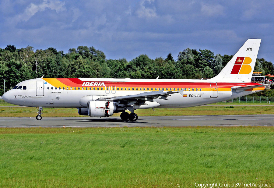 Iberia Airbus A320-214 (EC-JFN) | Photo 131553