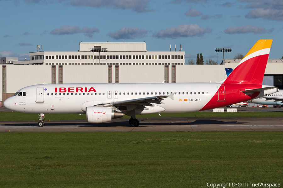 Iberia Airbus A320-214 (EC-JFN) | Photo 192147