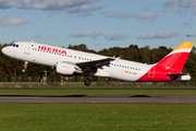 Iberia Airbus A320-214 (EC-JFN) at  Hamburg - Fuhlsbuettel (Helmut Schmidt), Germany