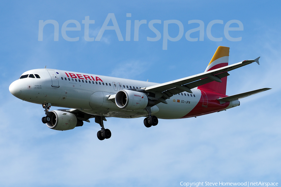 Iberia Airbus A320-214 (EC-JFN) | Photo 172709