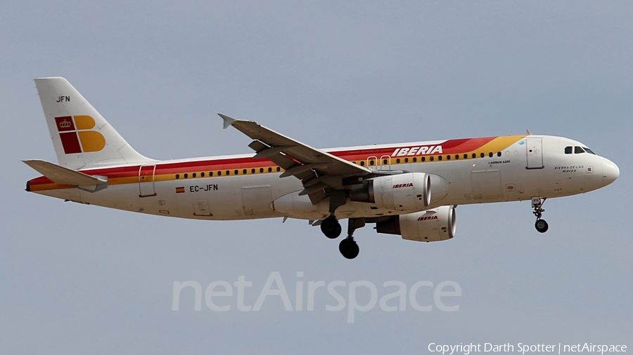 Iberia Airbus A320-214 (EC-JFN) | Photo 213063