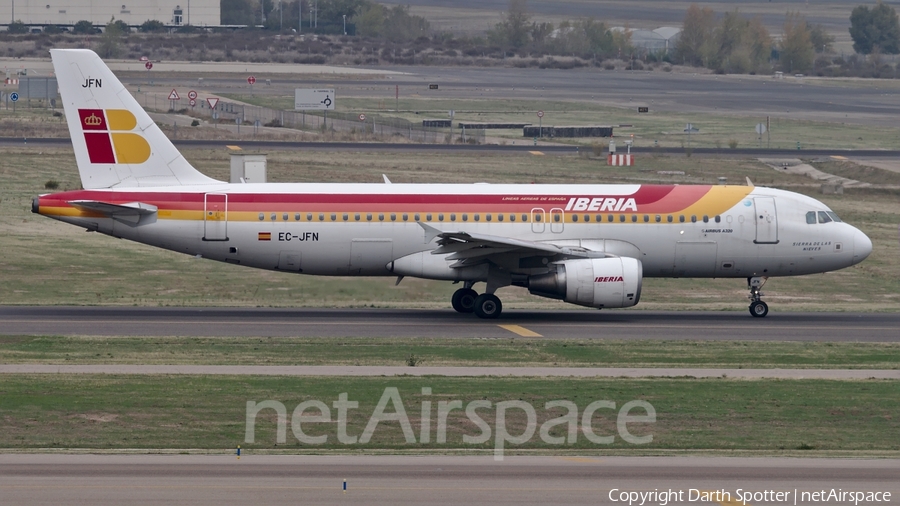 Iberia Airbus A320-214 (EC-JFN) | Photo 233347