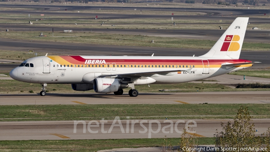 Iberia Airbus A320-214 (EC-JFN) | Photo 233348