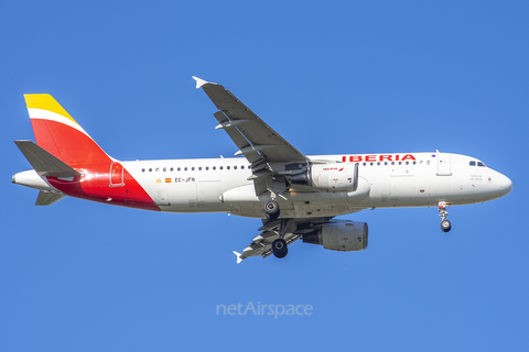 Iberia Airbus A320-214 (EC-JFN) at  Madrid - Barajas, Spain