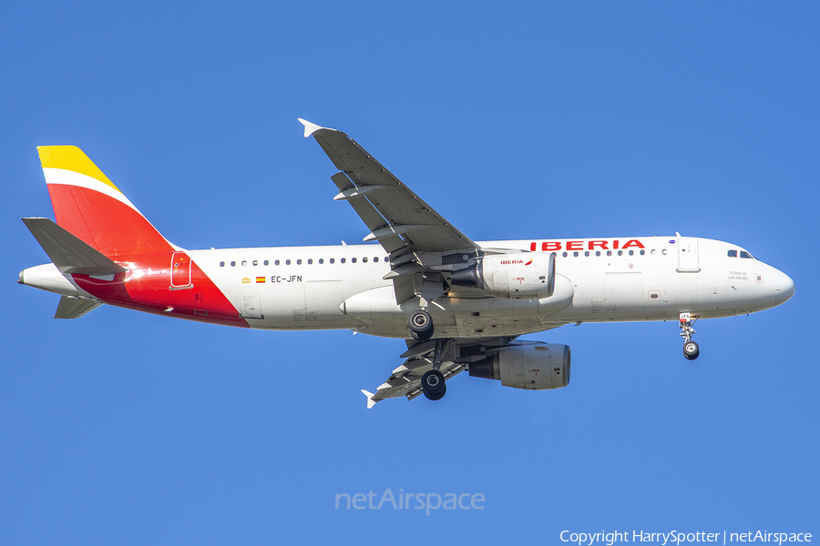 Iberia Airbus A320-214 (EC-JFN) | Photo 329858