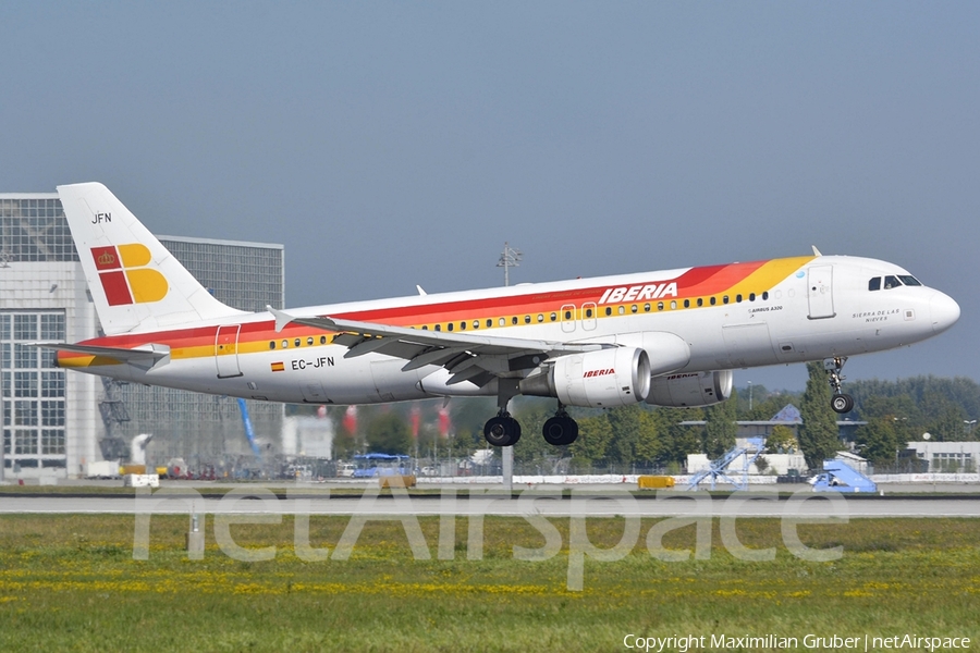 Iberia Airbus A320-214 (EC-JFN) | Photo 111464