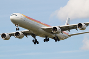 Iberia Airbus A340-642 (EC-JFX) at  London - Heathrow, United Kingdom