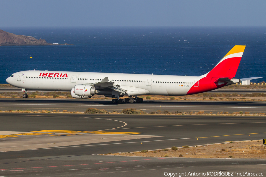 Iberia Airbus A340-642 (EC-JFX) | Photo 347015