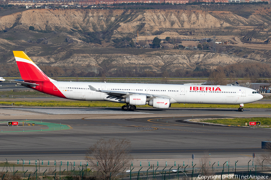 Iberia Airbus A340-642 (EC-JFX) | Photo 375040