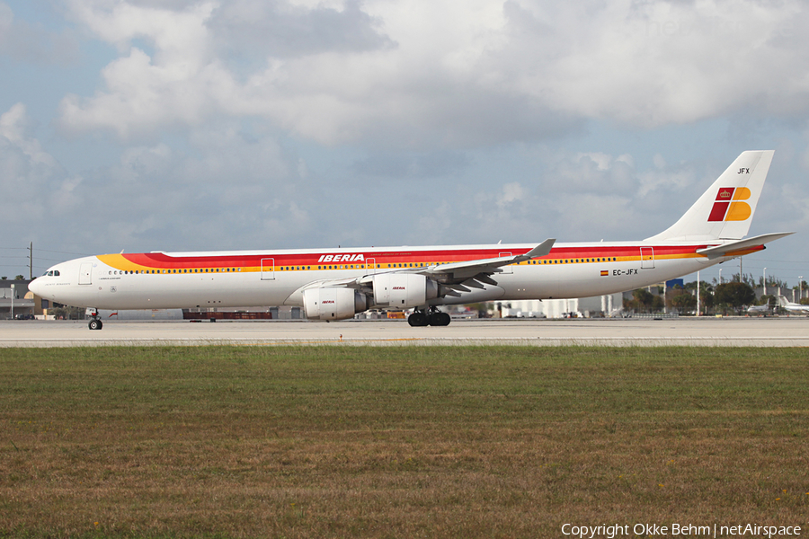 Iberia Airbus A340-642 (EC-JFX) | Photo 39015