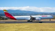 Iberia Airbus A340-642 (EC-JFX) at  San Jose - Juan Santamaria International, Costa Rica