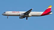 Iberia Airbus A321-211 (EC-JGS) at  Dusseldorf - International, Germany