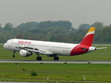 Iberia Airbus A321-211 (EC-JGS) at  Dusseldorf - International, Germany