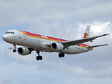 Iberia Airbus A321-211 (EC-JGS) at  London - Heathrow, United Kingdom