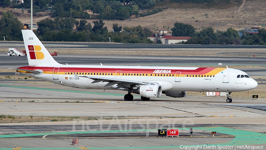 Iberia Airbus A321-211 (EC-JGS) | Photo 213064