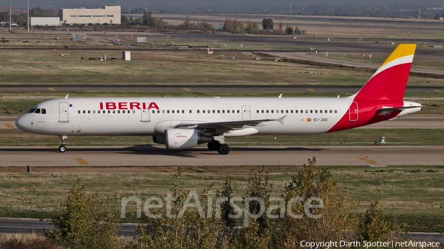 Iberia Airbus A321-211 (EC-JGS) | Photo 233350