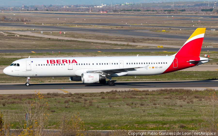 Iberia Airbus A321-211 (EC-JGS) | Photo 339310