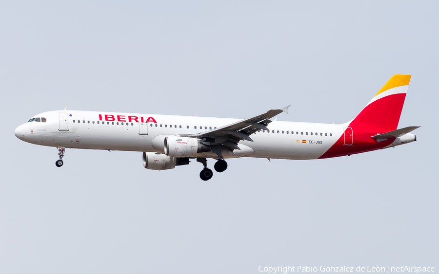 Iberia Airbus A321-211 (EC-JGS) | Photo 339311