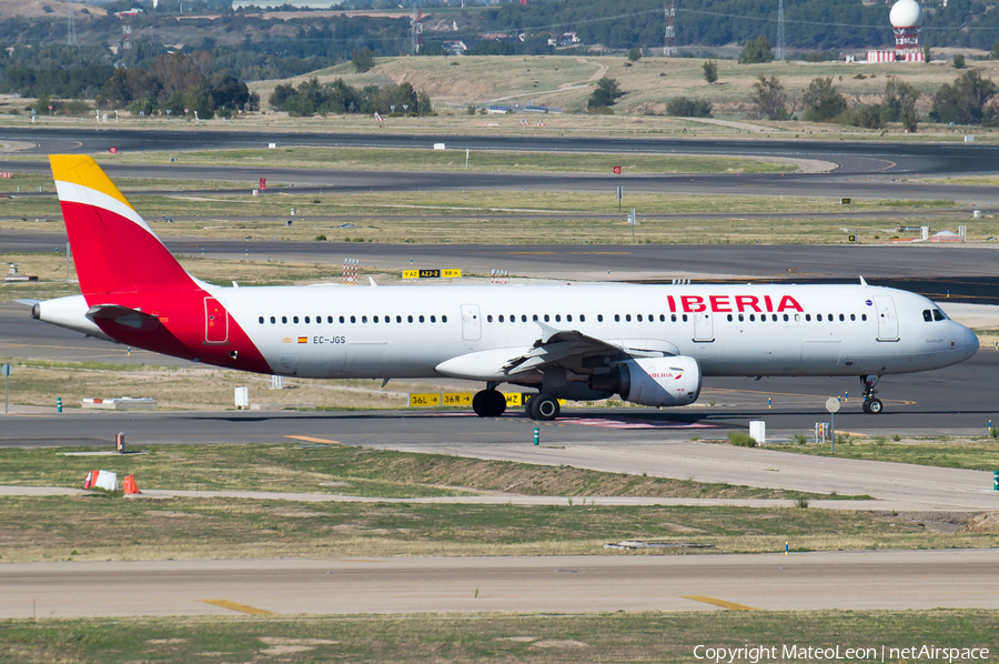 Iberia Airbus A321-211 (EC-JGS) | Photo 350502