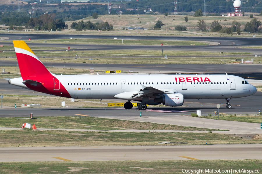 Iberia Airbus A321-211 (EC-JGS) | Photo 350502
