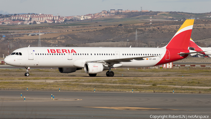 Iberia Airbus A321-211 (EC-JGS) | Photo 593243