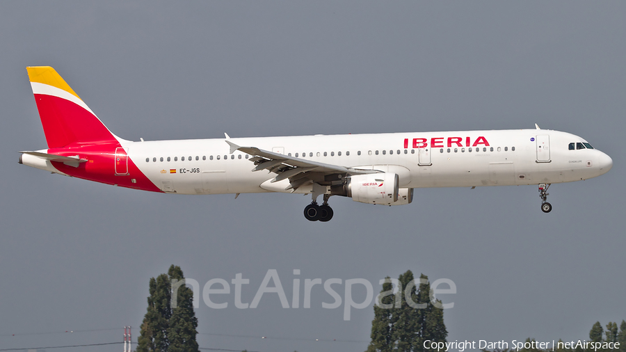 Iberia Airbus A321-211 (EC-JGS) | Photo 337887