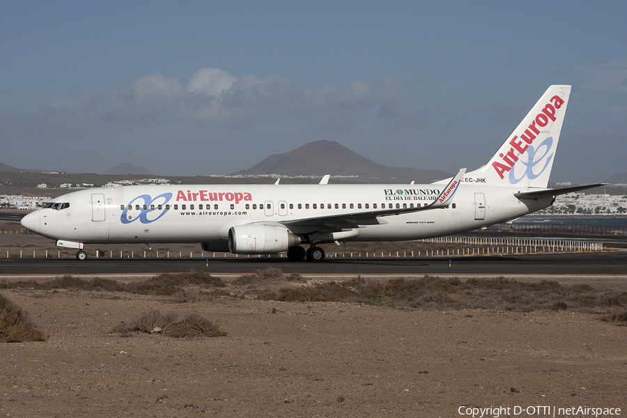 Air Europa Boeing 737-85P (EC-JHK) | Photo 328204